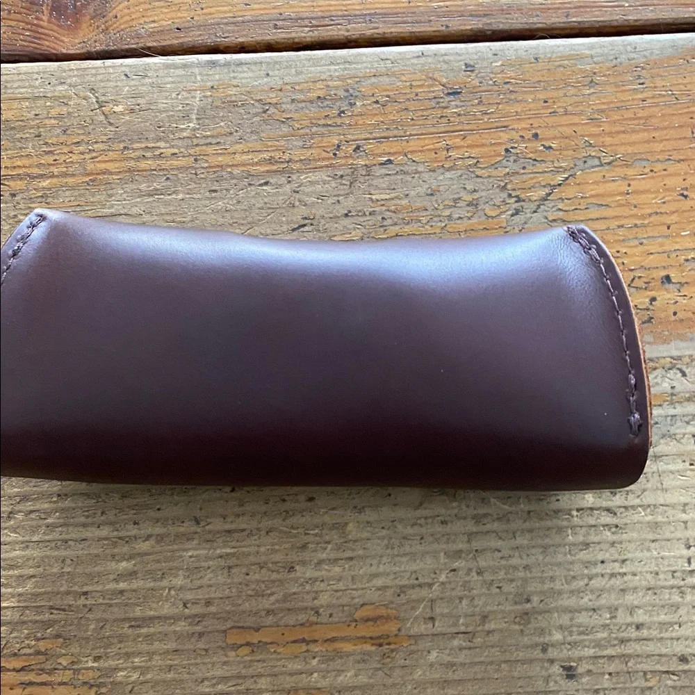Portland Leather Goods Brown Leather Eyeglass Case - Picture 3 of 5